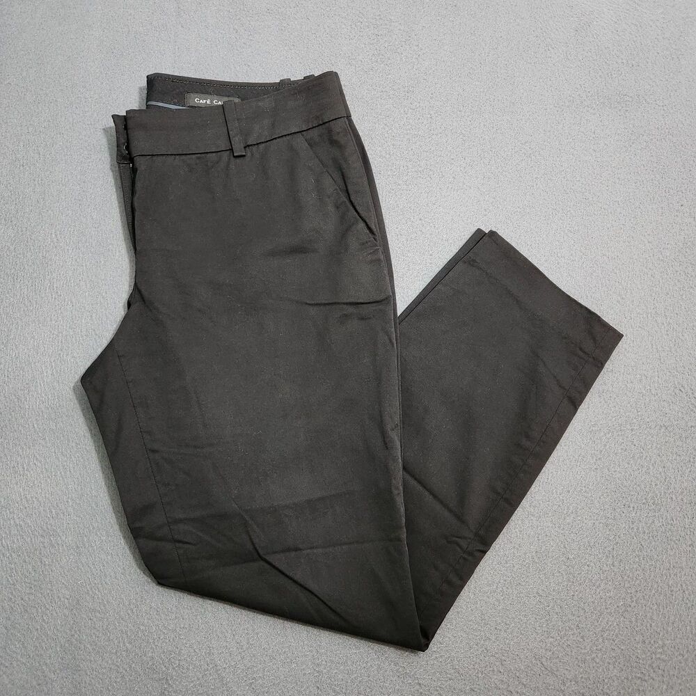 J. Crew Cafe Capri Women 4 Black Low Rise Pants